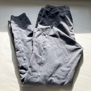 Sundance‎ Women’s Sz Large Gray Leggings Skinny Leg Elastic Waist Pull On Casual